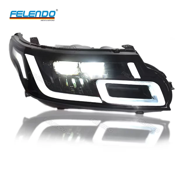 FELENDO 2018-2022 Style Upgrade LED Headlight for Range Rover Sport L494 14-17