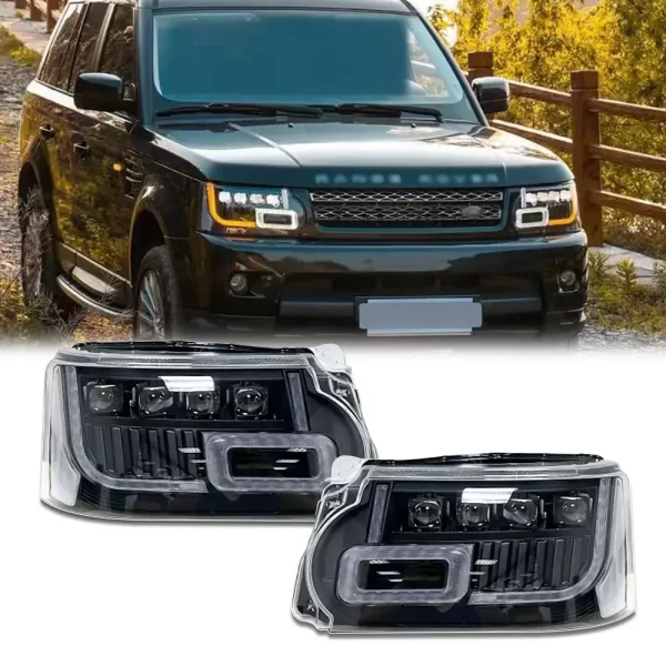 FELENDO LED Headlight for Range Rover Sport L320 2010-2013