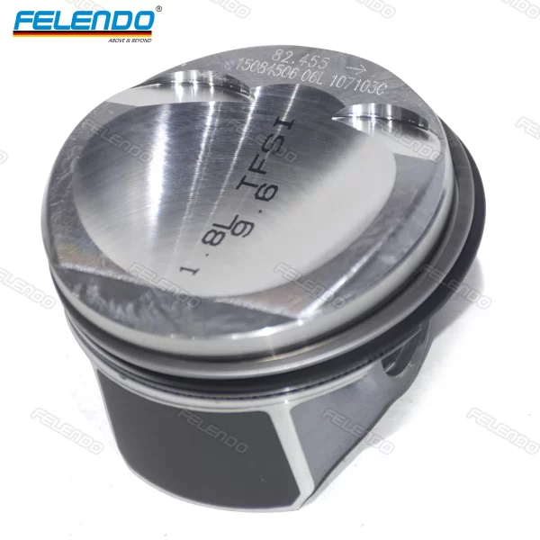 Piston Assembly Upgrade Rings for VW Passat CC Audi 1.8T OEM 06H107103BS 06H107065DL Felendo