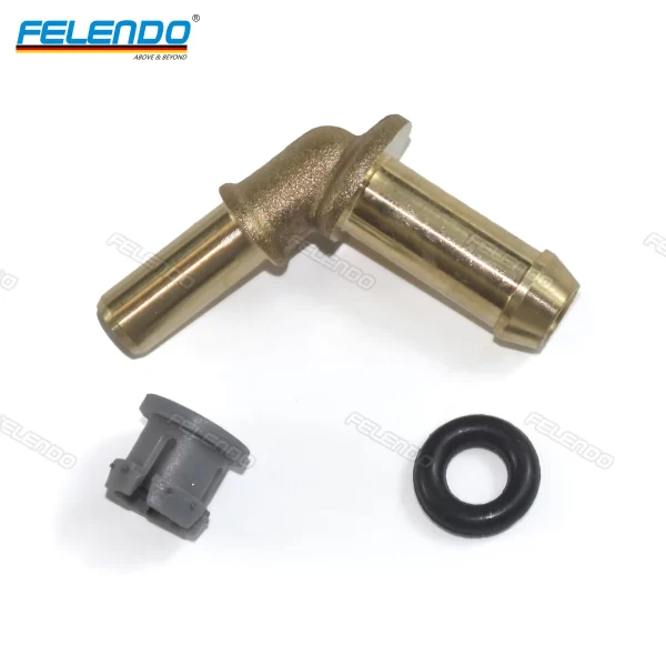 FELENDO Water Hose Repair Kit for Land Rover Discovery 4/5 Sport L494 Vogue L405 DEFENDER 2020 LR049990 LR048474 3.0 V6 Petrol - Black