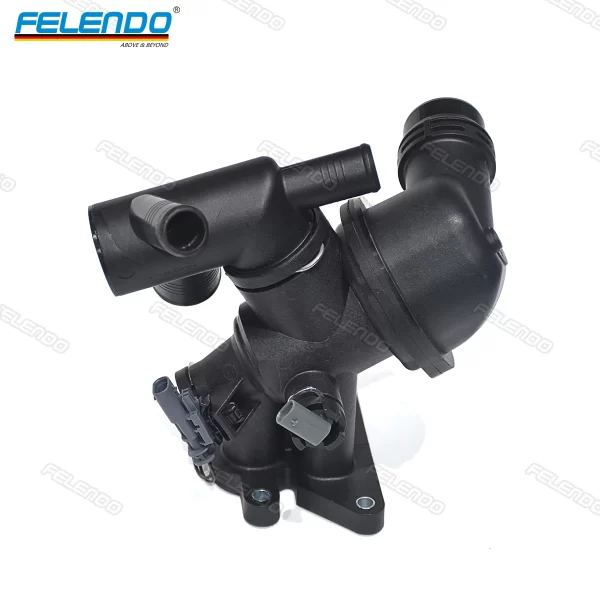 FELENDO Thermostat Assembly for Range Rover Sport L494 Discovery 5 2017 LR105974 LR081683