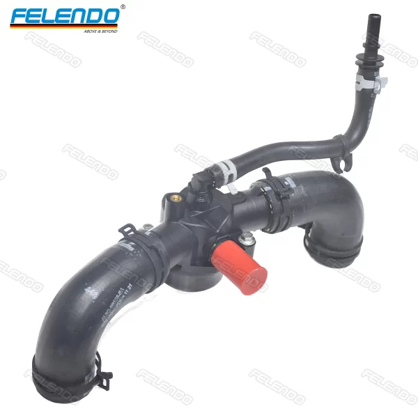 FELENDO LR022690 Water Outlet Connection Hose for Land Rover Vogue L322 02-09 10-12 4.4L V8 Diesel