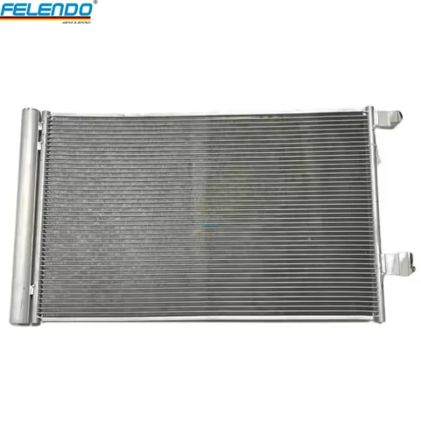 FELENDO AC Air Conditioning Radiator Condenser T2H7731 for Jaguar F-Pace XE XF 2016-2020