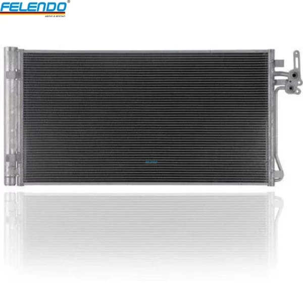 FELENDO LR075358 Air Conditioning Condenser for Land Rover Discovery Sport 2015 and Range Rover Evoque 2012-