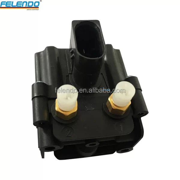 Air Suspension Compressor Solenoid Valve Block for BMW 5 Series 37006789450 by Felendo