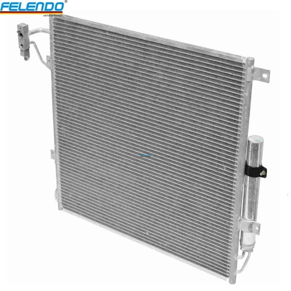 FELENDO LR021824 A/C Condenser for Land Rover LR4 V8 Range Rover Sport 10-13 5.0L