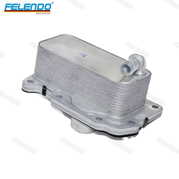 Oil Cooler Radiator for Land Rover Range Velar and Jaguar XE 2.0 03/15- XF 2.0 05/15 LR075630 LR073678 Felendo