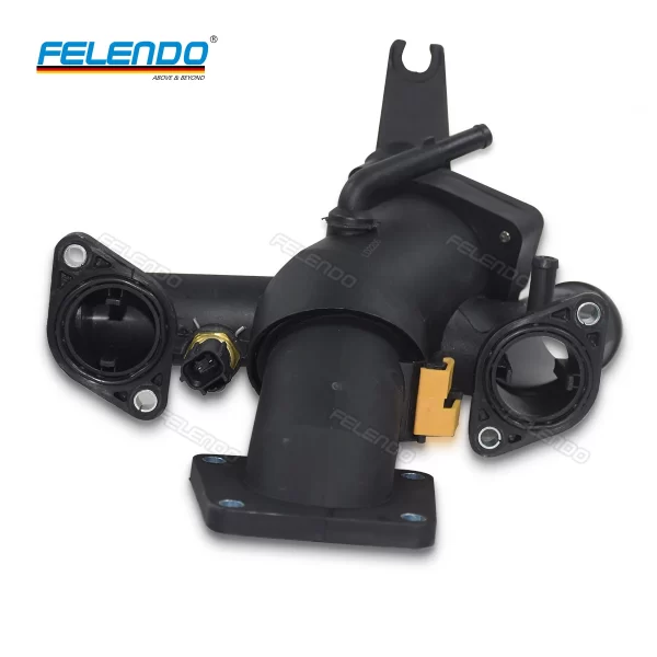 FELENDO Car Water Pipe Thermostat for Jaguar XJ S-TYPE XF XK