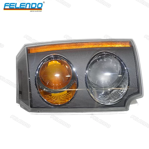FELENDO Car Front Headlight Indicator Turn Parking Signal Light Lamp for Land Rover Range Rover L322 2003-2005 XBD000030