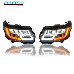 FELENDO 2018 Style Upgrade LED Headlight For Range Rover Vogue L405 2013-2022