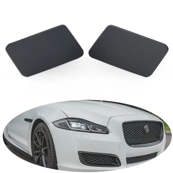 FELENDO C2D3561 C2D3560 Headlight Washer Cover for Jaguar XJ (2011-) Wholesale Parts