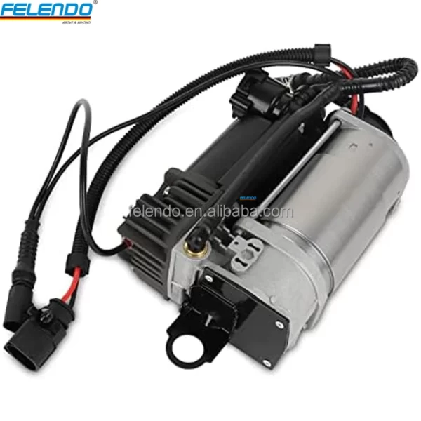 Felendo Air Suspension Compressor Air Pump for Porsche Cayenne 955 03-10 & VolksWagen Touareg 04-10 7L8616006A 95535890100