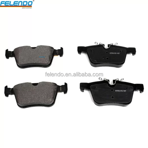 Felendo Rear Brake Pad Kit T2H9989 for Jaguar XF XE F-Pace 2015-2017