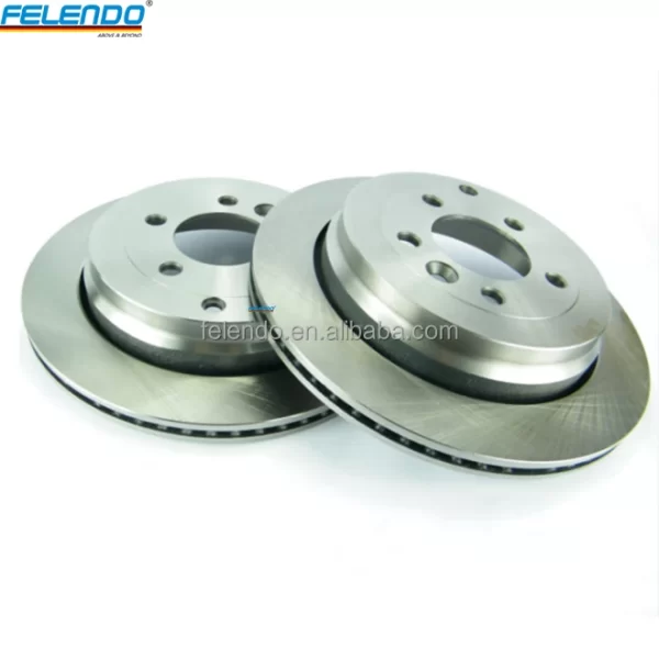 Felendo Rear Brake Disc for Range Rover Sport LR4 Discovery 4 2.7D 140Kw SDB000636