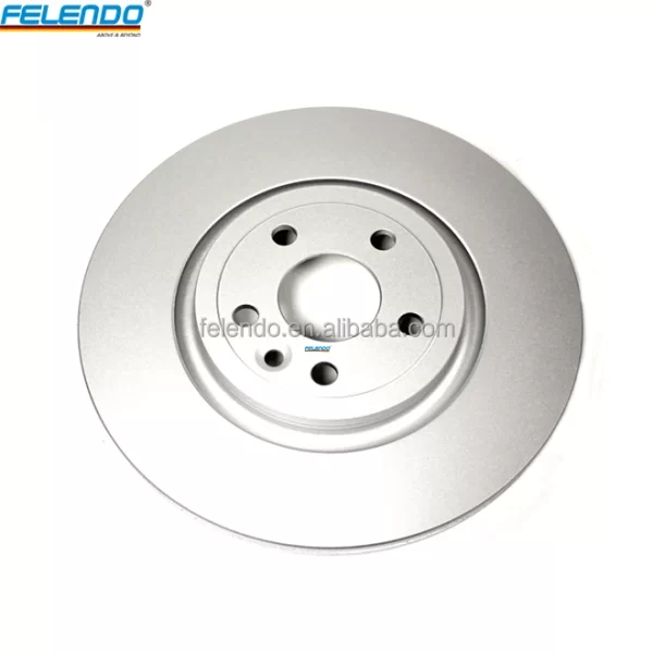 FELENDO Front Right Brake Discs for Range Rover Velar 2017 LR090684 LR125902 T4A2342