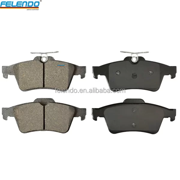 FELENDO Front Disc Brake Pad Kit for Jaguar XF XJ XK C2P17595 C2P26112 - High-Quality Replacement