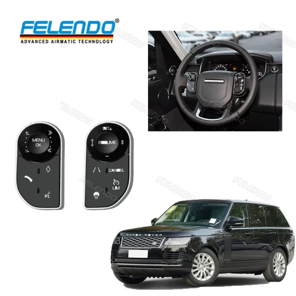Feiendo Car Steering Wheel Buttons for Range Rover Vogue L405 L494 2013-2017