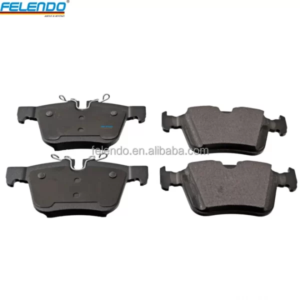 FELENDO Rear Brake Pad Kit for Range Rover Discovery Sport Evoque LR123010