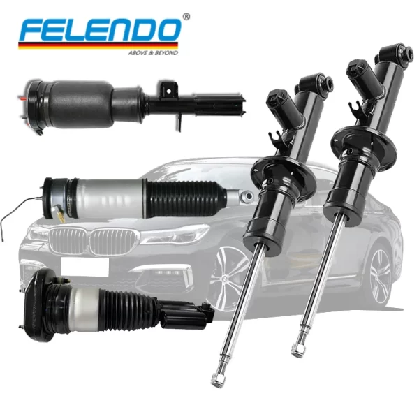 Felendo Front & Rear Shock Absorber Suspension for BMW E70 F30 G30 G11 F01 X1 X3 X5