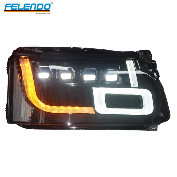 FELENDO 4 Lens LED Upgrade Headlamp for Range Rover Sport 2010-2013