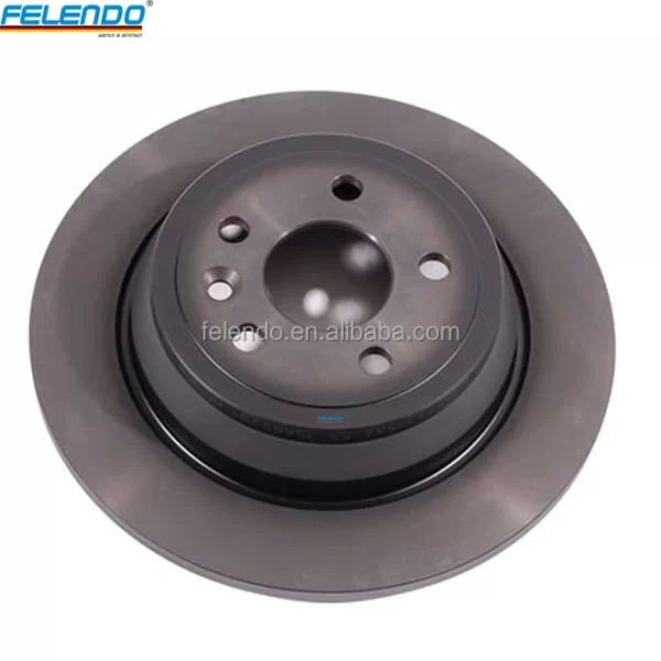Rear Brake Disc for LAND ROVER Freelander 2 LR2 LR039935 by Felendo