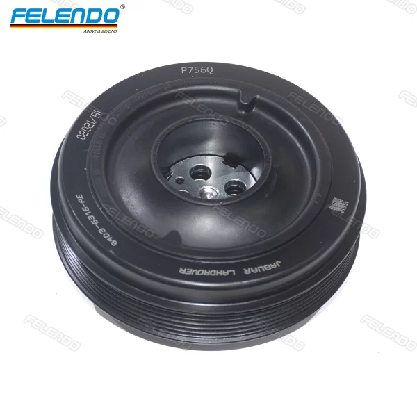 High-Quality FELENDO Crankshaft Pulley for Range Rover Sport, Discovery Sport, and DEFENDER VELAR LR113860 LR074072 AJ200 2.0