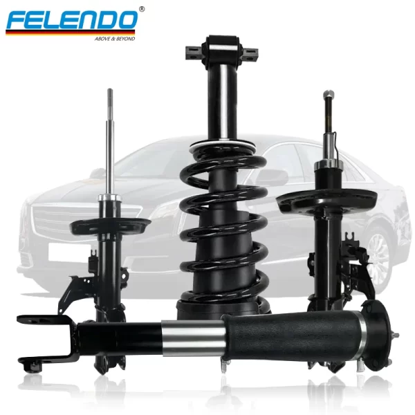 Felendo Shock Absorber Air Suspension Spring for Cadillac GMC Chevrolet