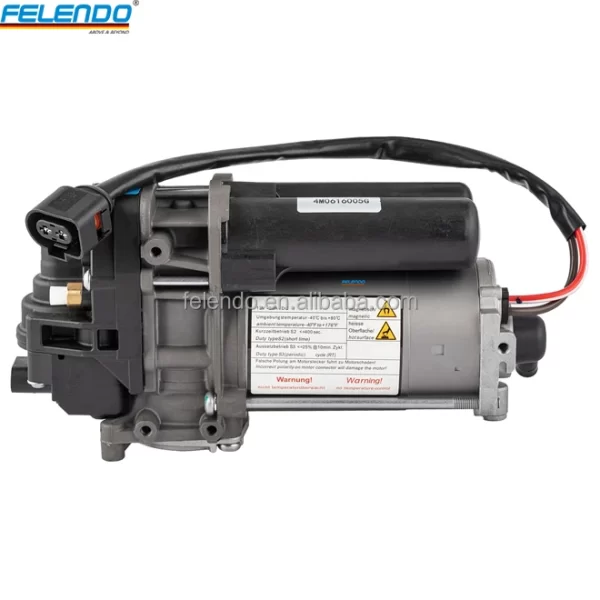 Felendo Air Ride Suspension Compressor Pump 4M0616005G for Audi Q7 Q8 RS SQ7 SQ8 for Bentley Bentayga for Lamborghini Urus