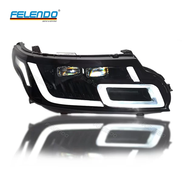 2018-2022 Style 2-Lens Upgrade Front Light for Range Rover Sport L494 2014-2017