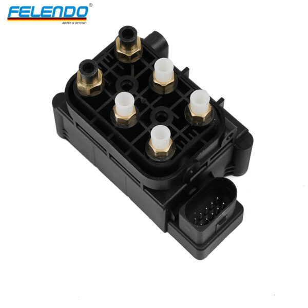 FELENDO Air Suspension Solenoid Valve Block  for BMW 5-Series GT & 7-Series 37206875176