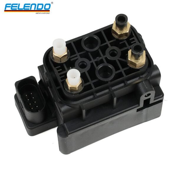 Felendo Air Suspension Solenoid Valve Block C2D26814 for Jaguar XJ X351 2010-2019